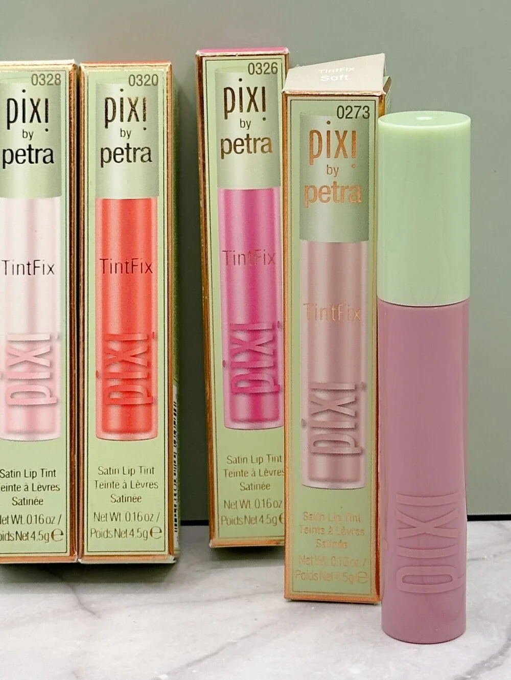 Pixi  Satin Lip Tint  - 4 PACK